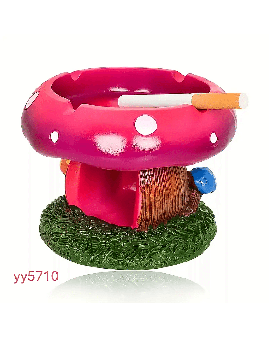  YY5710 Mantar Tasarımlı Küllük Silikon Kalıp - Şirin ve Yaratıcı Dekoratif Küllük, Eğlenceli Hediye Seçeneği!