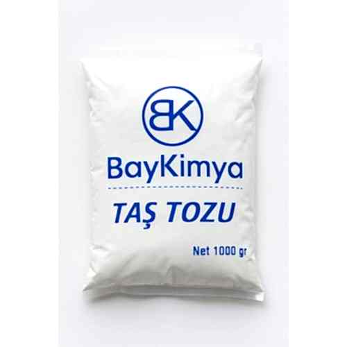 1 KG TAŞ TOZU BAY KİMYA KOKULU (KOKUSUZDUR) TAŞ TOZU BEYAZ