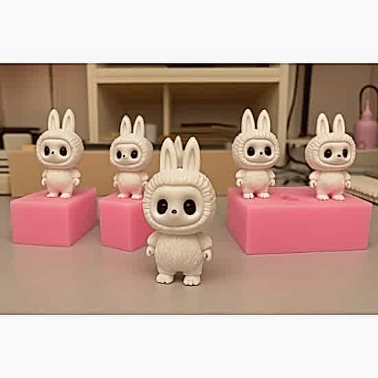 Labubu Bebek Silikon Kalıp | Oyuncak & Heykel Kalıbı