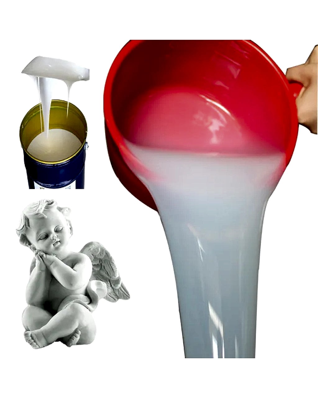 RTV 2 Döküm Silikonu 5 Shore 1 KG