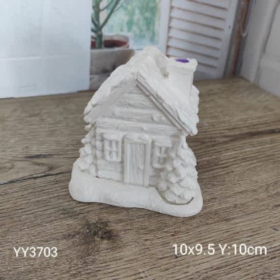 YY3703 - KARLI EV TÜTSÜLÜK - SİLİKON KALIP