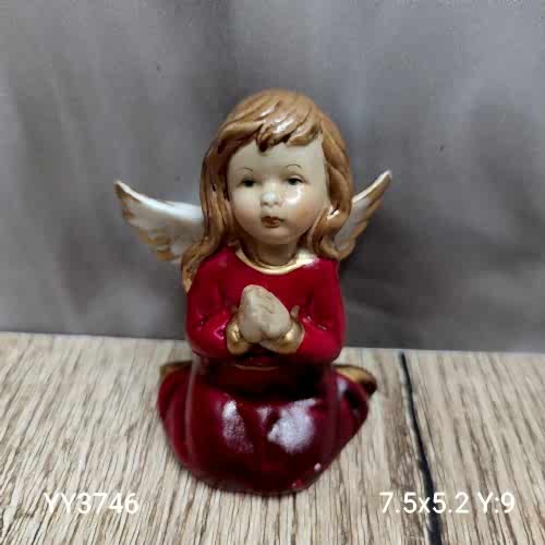 YY3746 MELEK KIZ DUA EDEN BİBLO SİLİKON KALIP: ANNELER GÜNÜ'NDE ANLAMLI BİR HEDİYE!