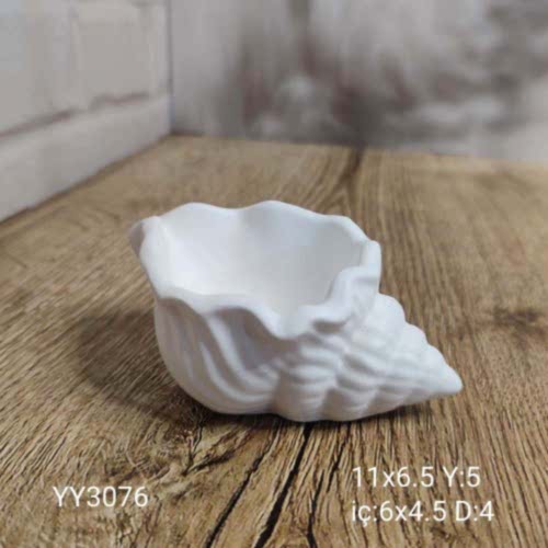 YY3076 Deniz Kabuğu Mumluk