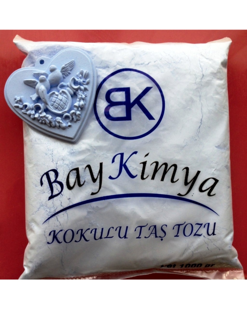 Bay Kimya Kokulu (Kokusuzdur) Taş Tozu Mavi - 1 Çuval 1er Kgluk Paketler 30 Kg
