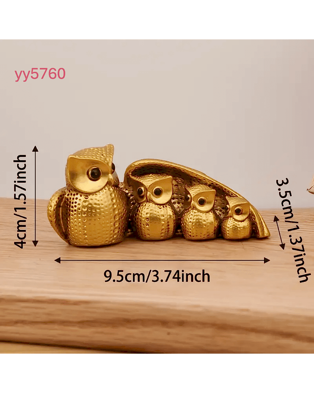  YY5760 Baykuş Ailesi Biblo Silikon Kalıp • El Yapımı Dekoratif Obje Üretimi • Anlamlı ve Şık Hediyelik Kalıp!