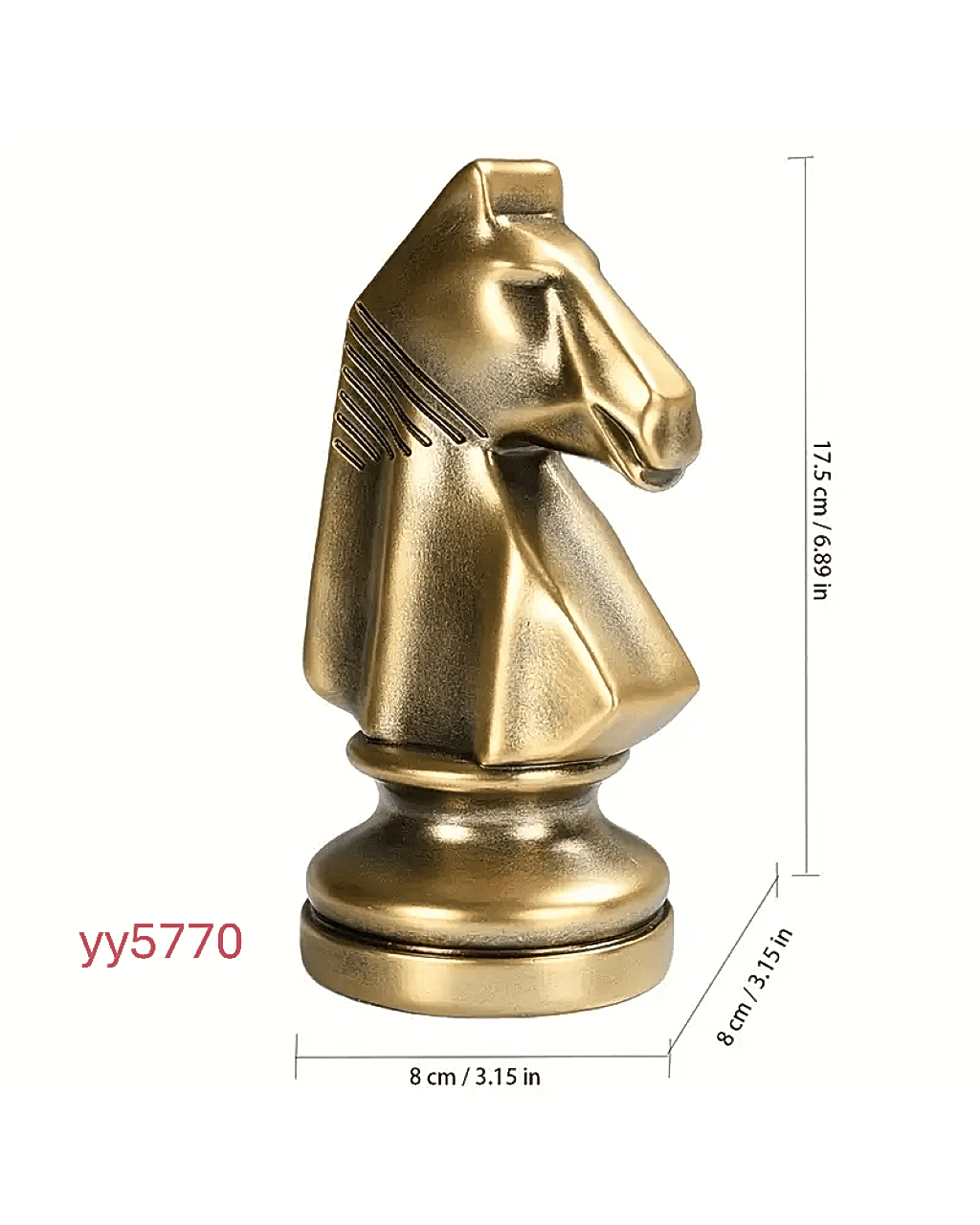  YY5770 Satranç At Figürlü Mumluk Silikon Kalıp • El Yapımı Dekoratif Biblo Kalıbı • Özgün ve Şık Hediye Fikri!