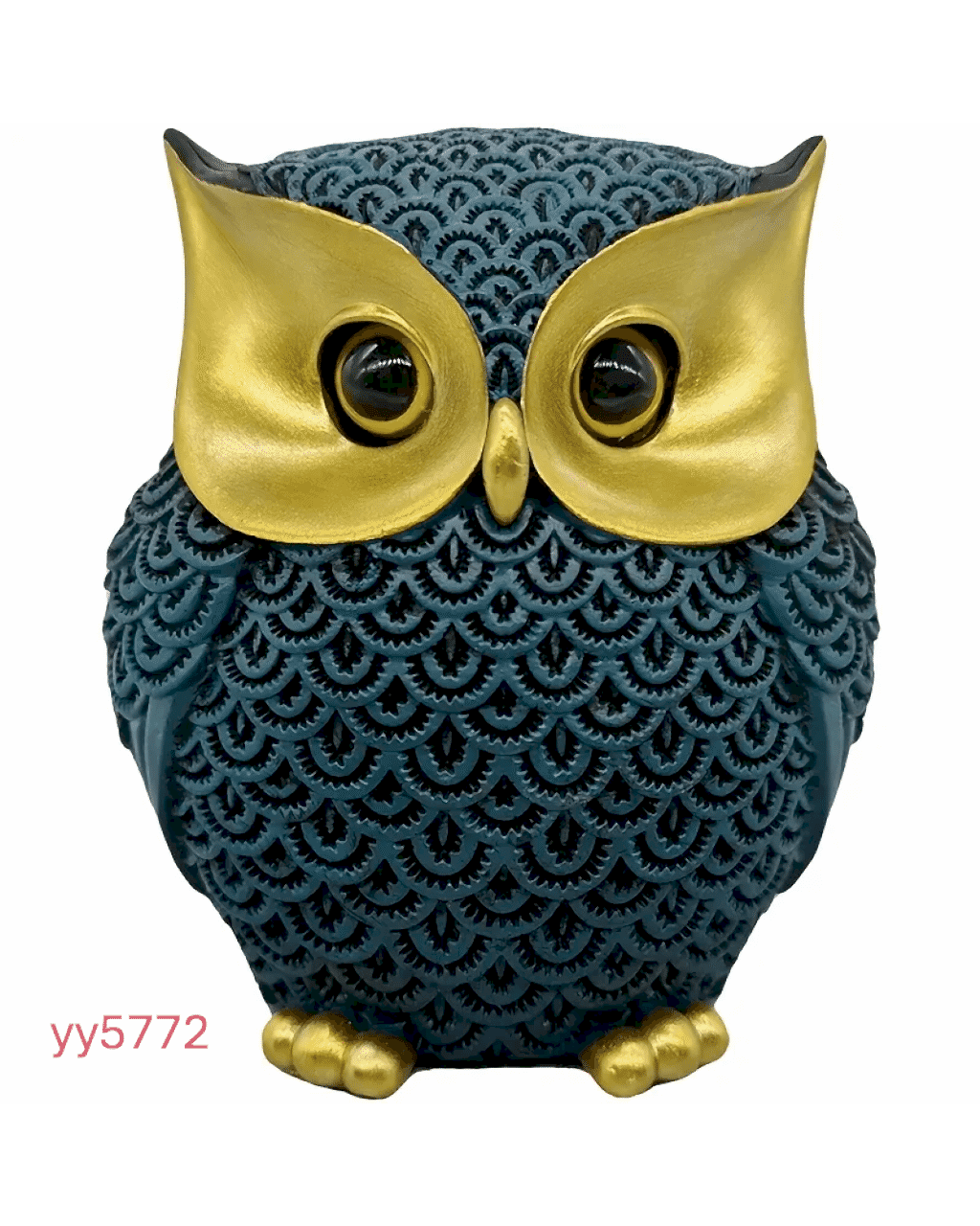  YY5772 Baykuş Figürlü Biblo Silikon Kalıp • El Yapımı Dekoratif Obje Kalıbı • Anlamlı ve Şık Hediye Fikri!