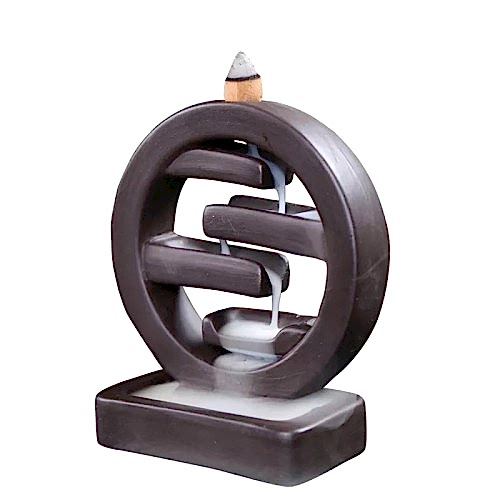 YY2501 Yuvarlak geri akış tütsü silikon kalip 13cm