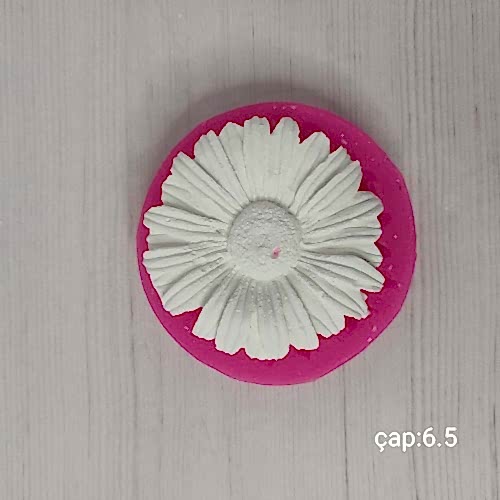 YY0140-Çiçek Papatya Silikon Kalıp-6,5