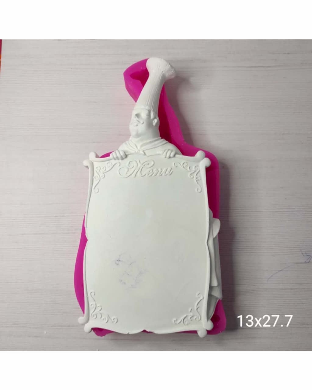 YY0386-Kesme Tahtası Silikon Kalıp-13x27,5cm