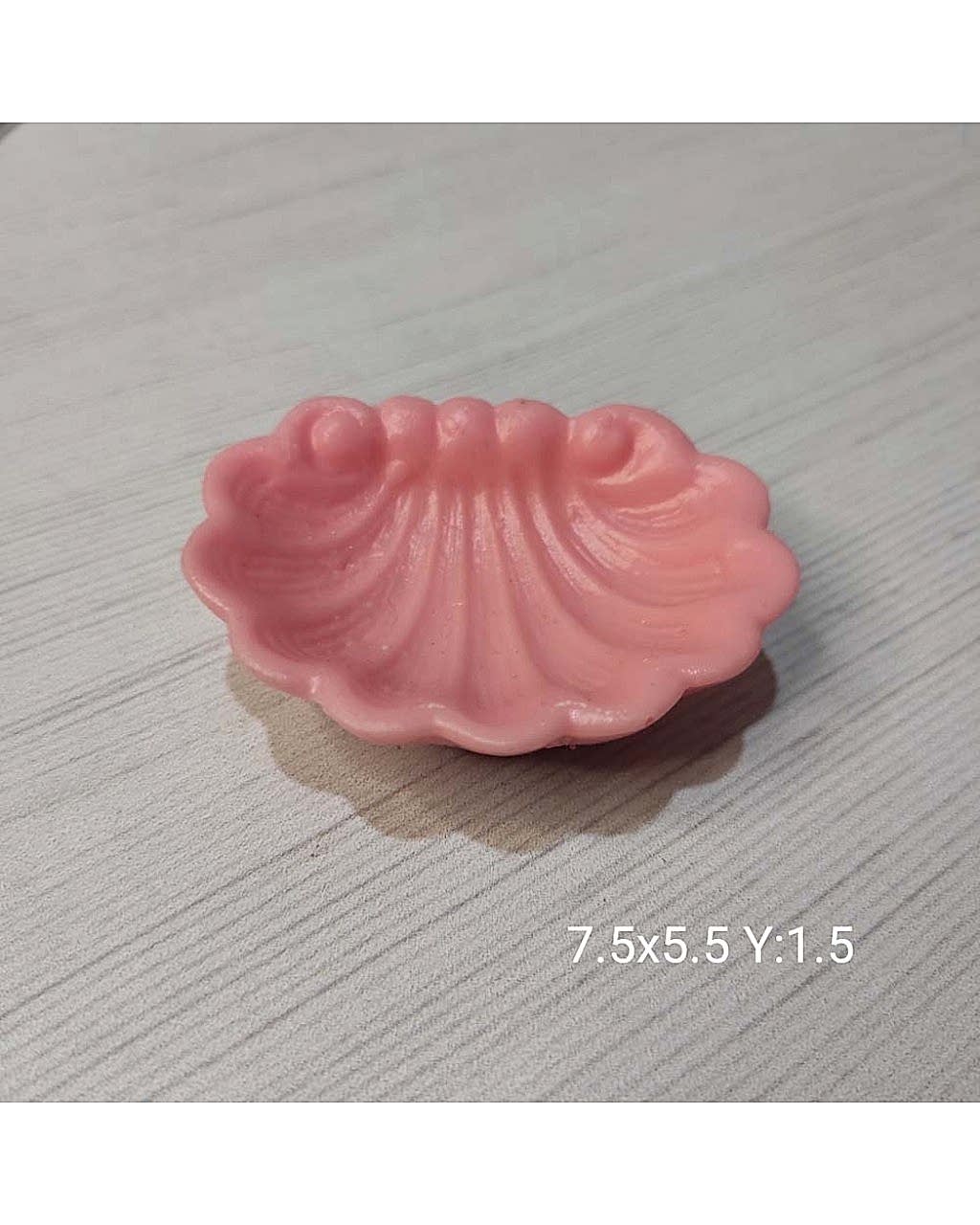 YY0860-İstiridye Sunumluk Lokumluk Silikon Kalıp