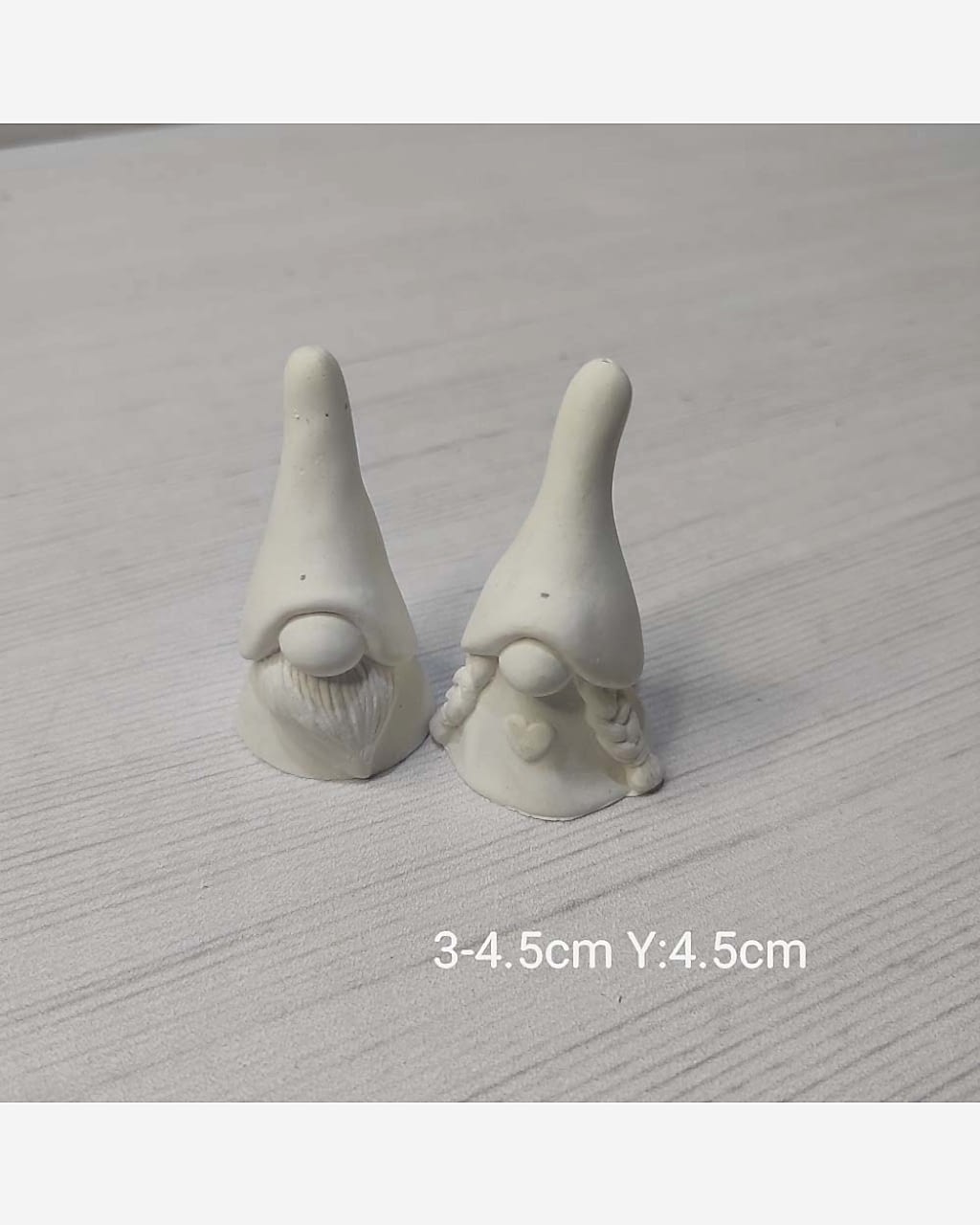 YY1024-Kız Erkek Cüce Biblo Silikon Kalıp