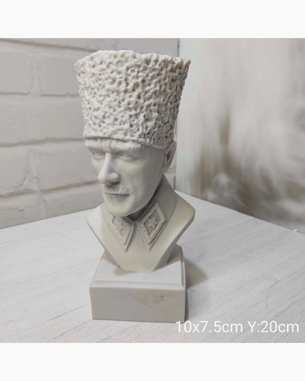 YY1352 - Atatürk Büst Biblo Silikon Kalıp