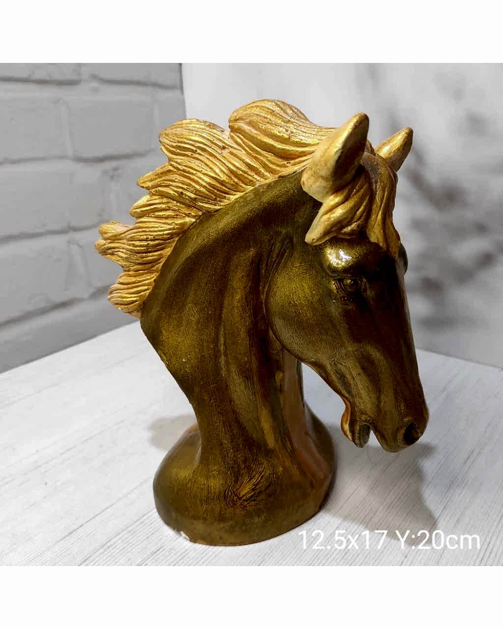 YY1462 At Büst Biblo Silikon Kalıp: Gücün ve Zarafetin Sembolünü Yaratın - Kaliteli ve Dayanıklı Hediye Seçeneği!