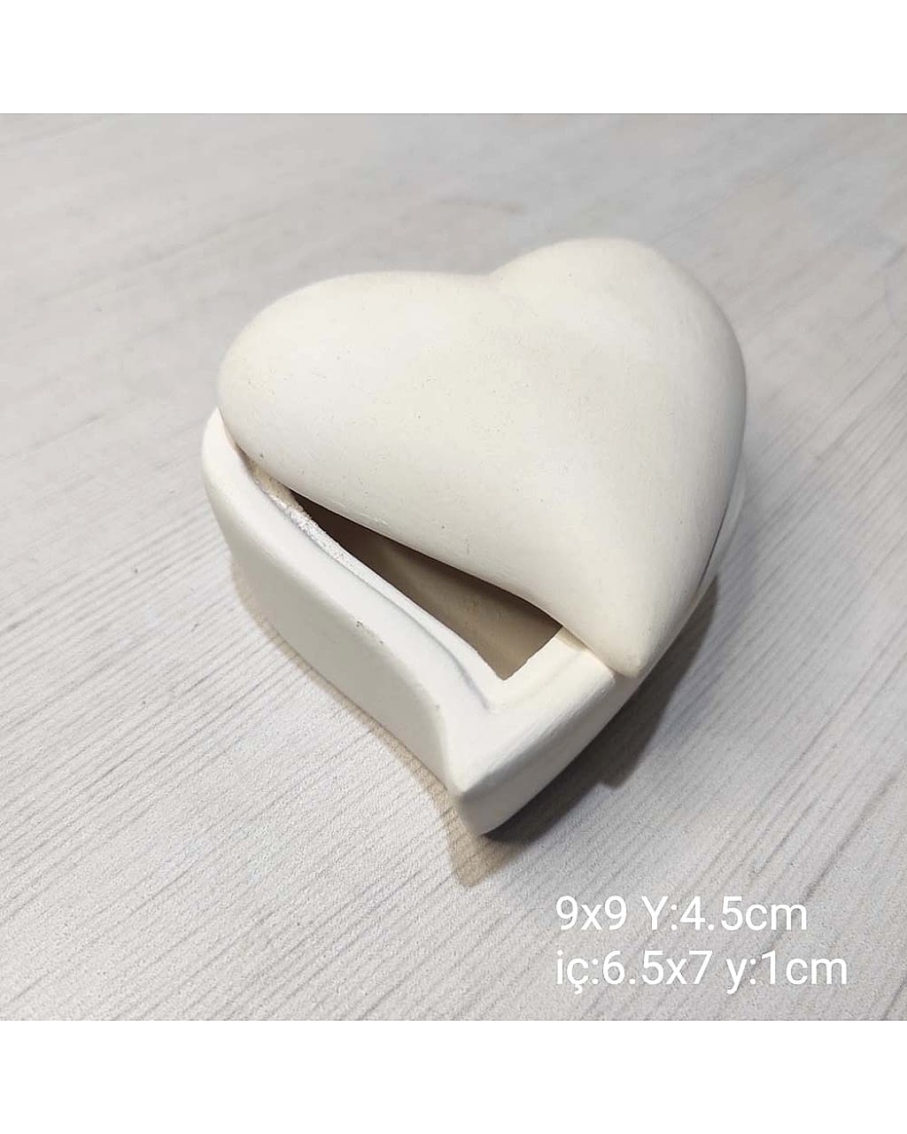 YY1721-Kalpli Kapaklı Takı Kutusu Silikon Kalıp