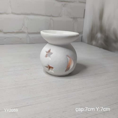 YY2059 Buhurdanlık Mumluk Yıldızlı  Silikon Kalıp