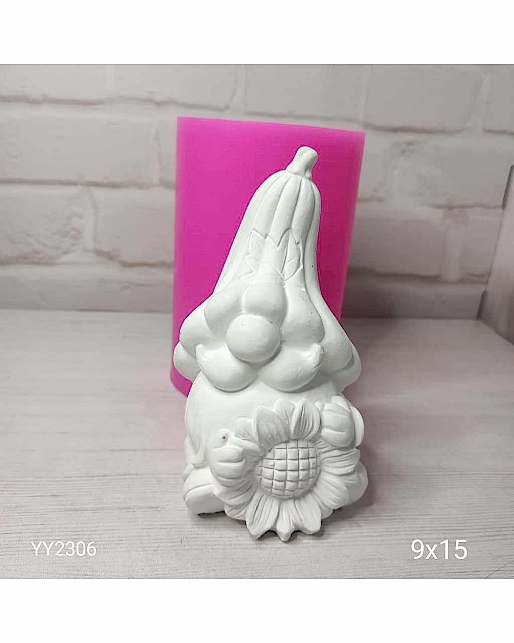 YY2306 Kabak Kafalı Cüce Gnome Erkek Silikon Kalıp