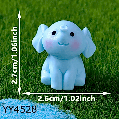 YY4528 4'lü Minik Filler Silikon Kalıp: Sevimli ve Anlamlı Hediye Seçeneği!