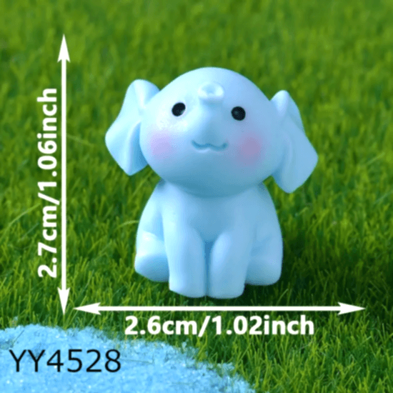 4'lü Minik Filler Silikon Kalıp: Sevimli ve Anlamlı Hediye Seçeneği!