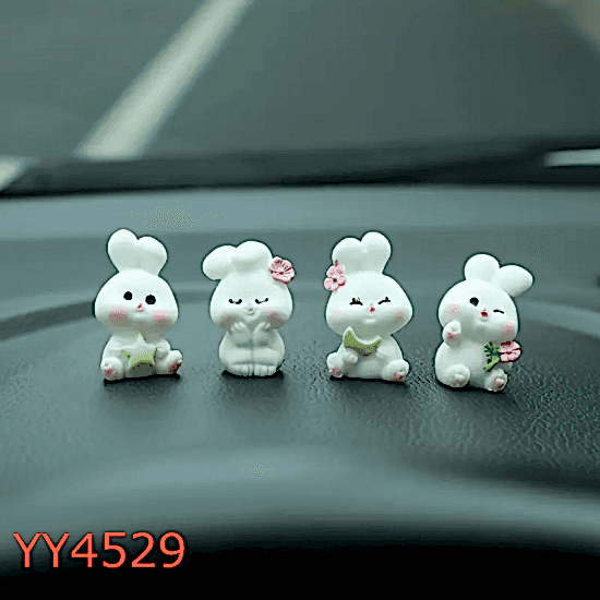 4'lü Minik Tavşanlar Silikon Kalıp: Sevimli ve Anlamlı Hediye Seçeneği!