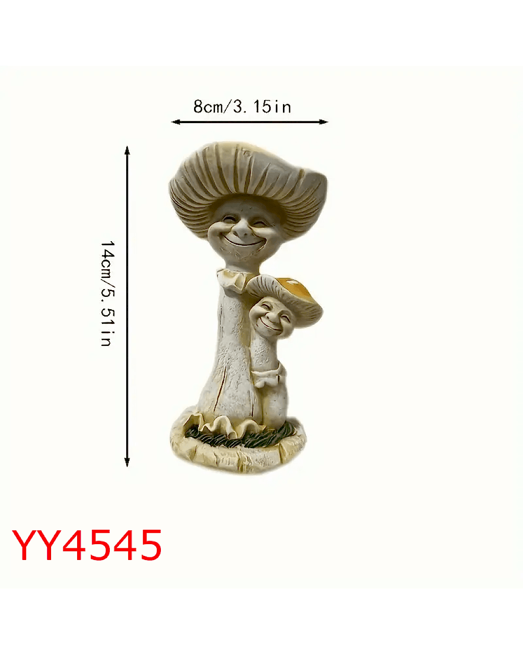 YY4545 Mantar Elf Biblo Silikon Kalıp: Doğanın Büyüsünü Taşıyan Sevimli Bir Hediye!