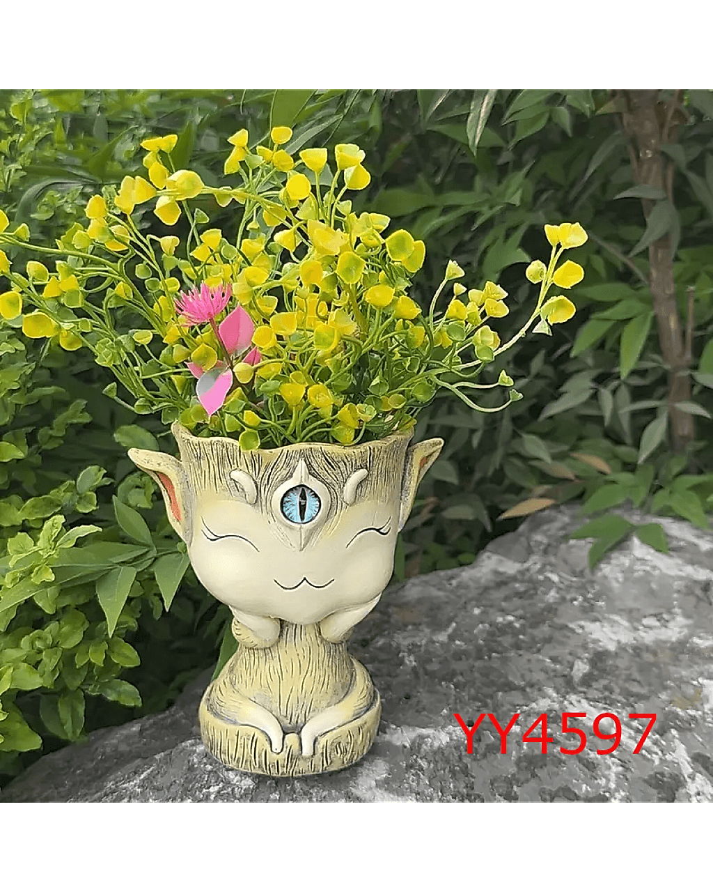 YY4597 Elf Saksı Silikon Kalıp: Sevimliliği ve Doğayı Birleştiren Anlamlı Hediye!