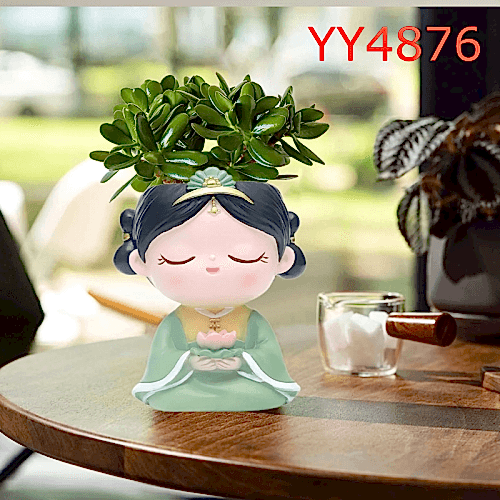 YY4876 LOTUSLU KIZ SUKULENT SAKSI MUMLUK SİLİKON KALIP: ANNELER GÜNÜ'NDE ANLAMLI BİR HEDİYE!